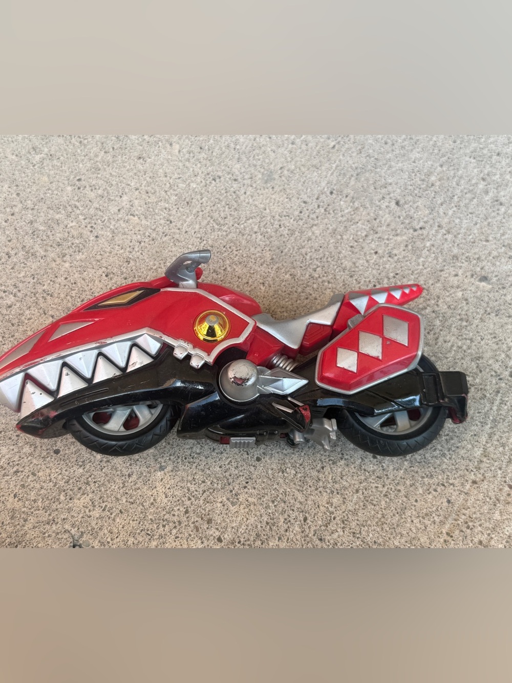DINO THUNDER RAPTOR BIKE RED Power Rangers BANDAI